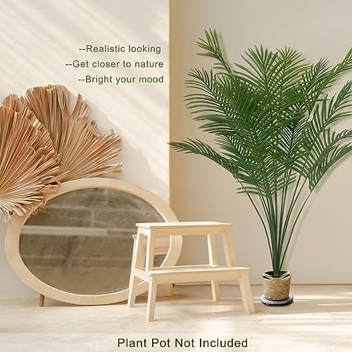 SOFTFLAME 5FT ARECA PALM ARTIFICIAL TREE REAL TOUCH 850169 GREEN/BLACK