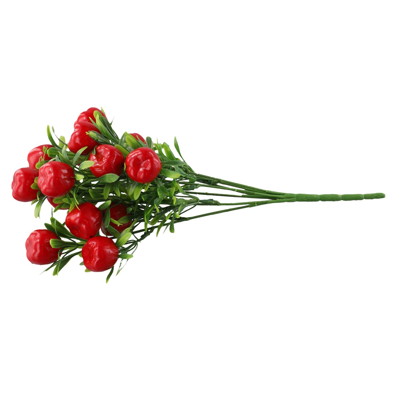 Exquisite 7 Forked Fruit Artificial Fruit Cutting Realistic Appearance