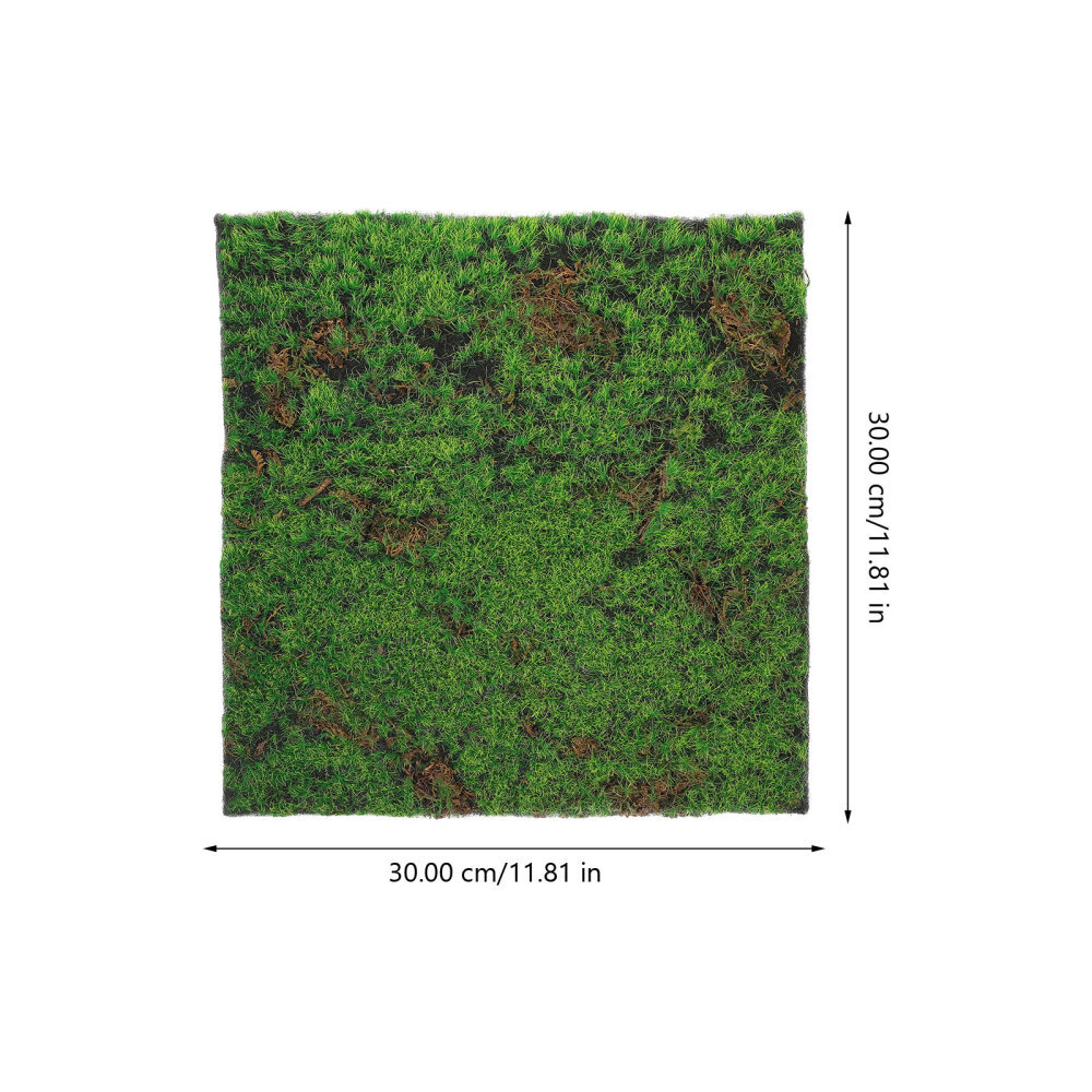 Simulated Moss Lawn Artificial Green Mat Fake Mini Grass Diorama