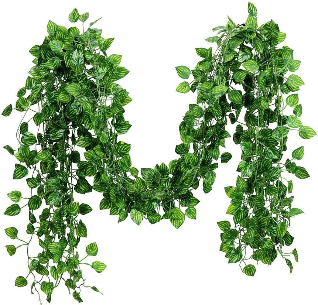 84 feet Artificial Vines Greenery Garland Fake Hanging Leaves Faux Foliage Plant