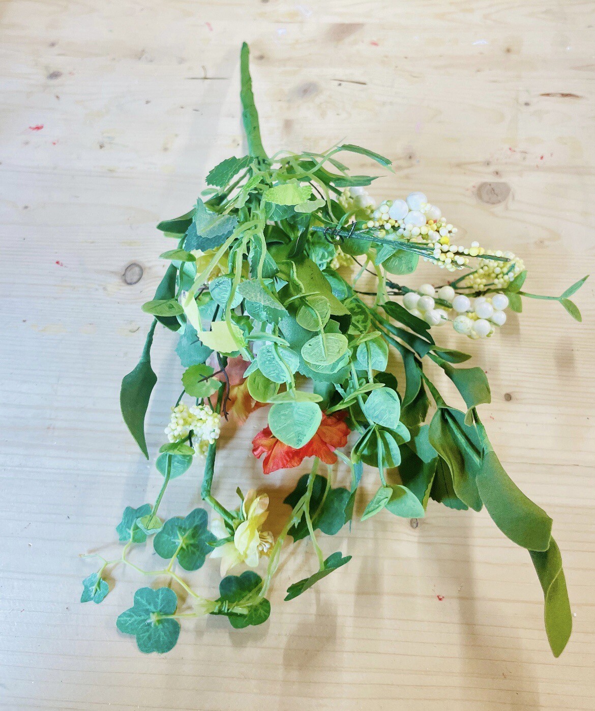 Mixed Tea Rose Bush Floral Bouquet