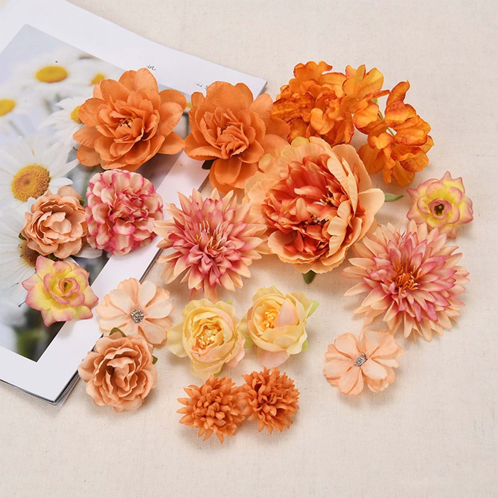 Embellishments Silk Flowers Fabric for buds Suitable For Embellishing