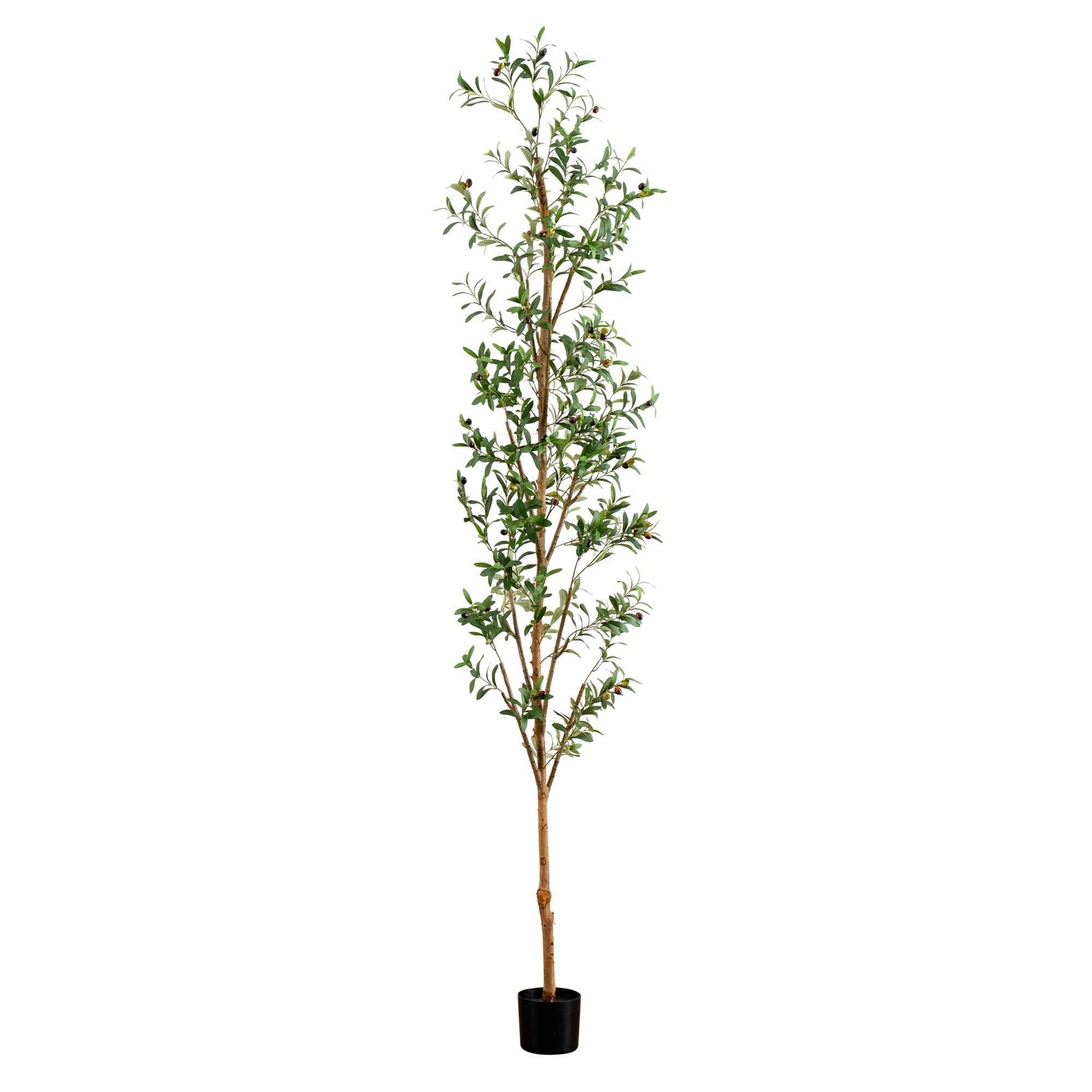 9Ft Artificial Green Tree Mediterranean Style Home Decor Accent Plant