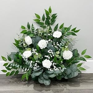 Mixed Eucalyptus Leaves Stems Bulk Artificial Silver Dollar Leaves Picks Dried