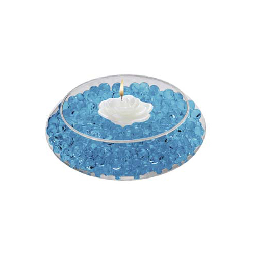 Blue gel beads store water for flowers vase filler centerpiece wedding decor