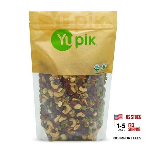Trail Mix, 2.2 lb, An organic mix of 35.3 Ounce (Pack of 1) Organic Goji Sport