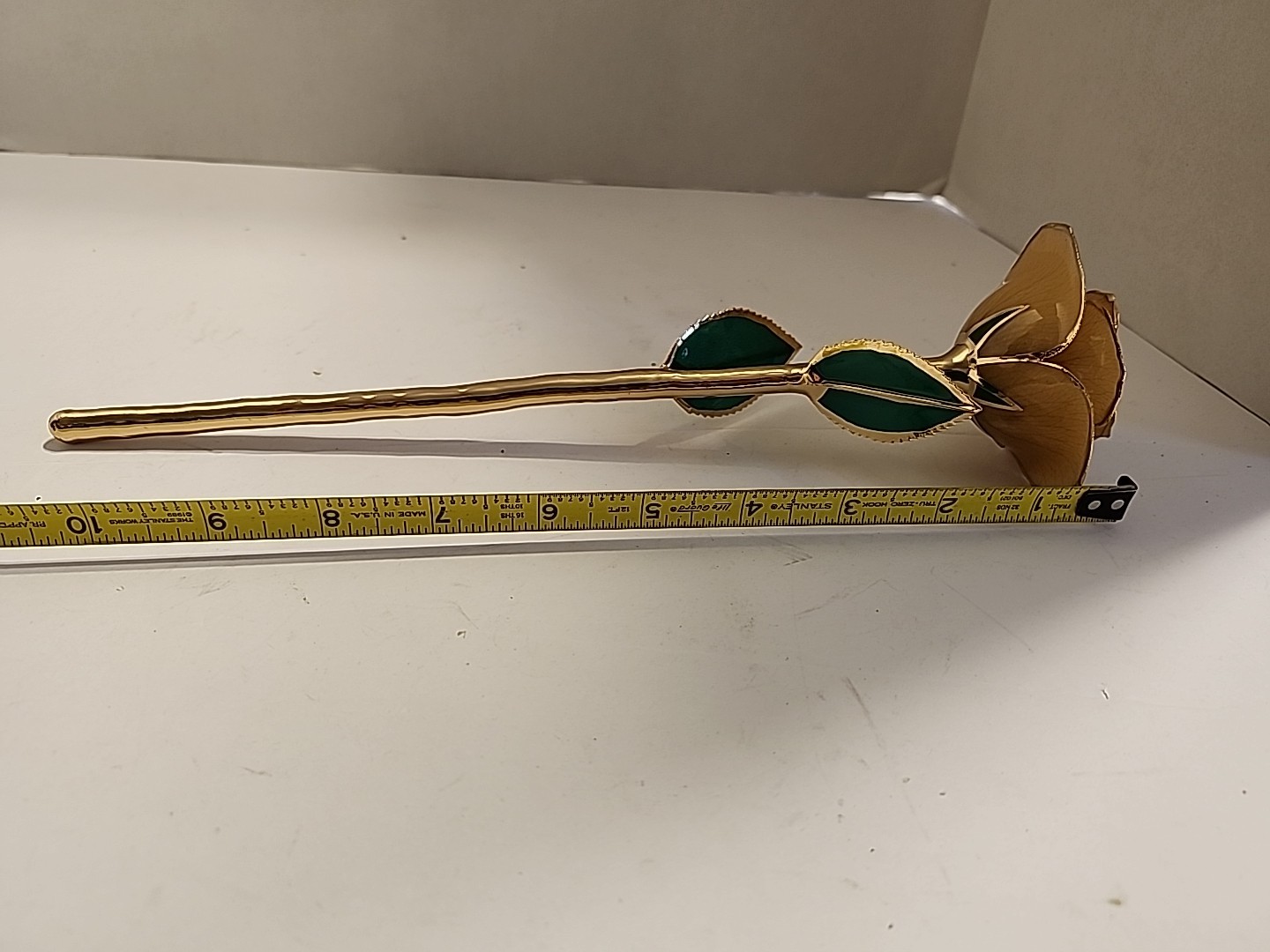 Gold Rose Artificial Flowers 24k Golden Dipped Rose