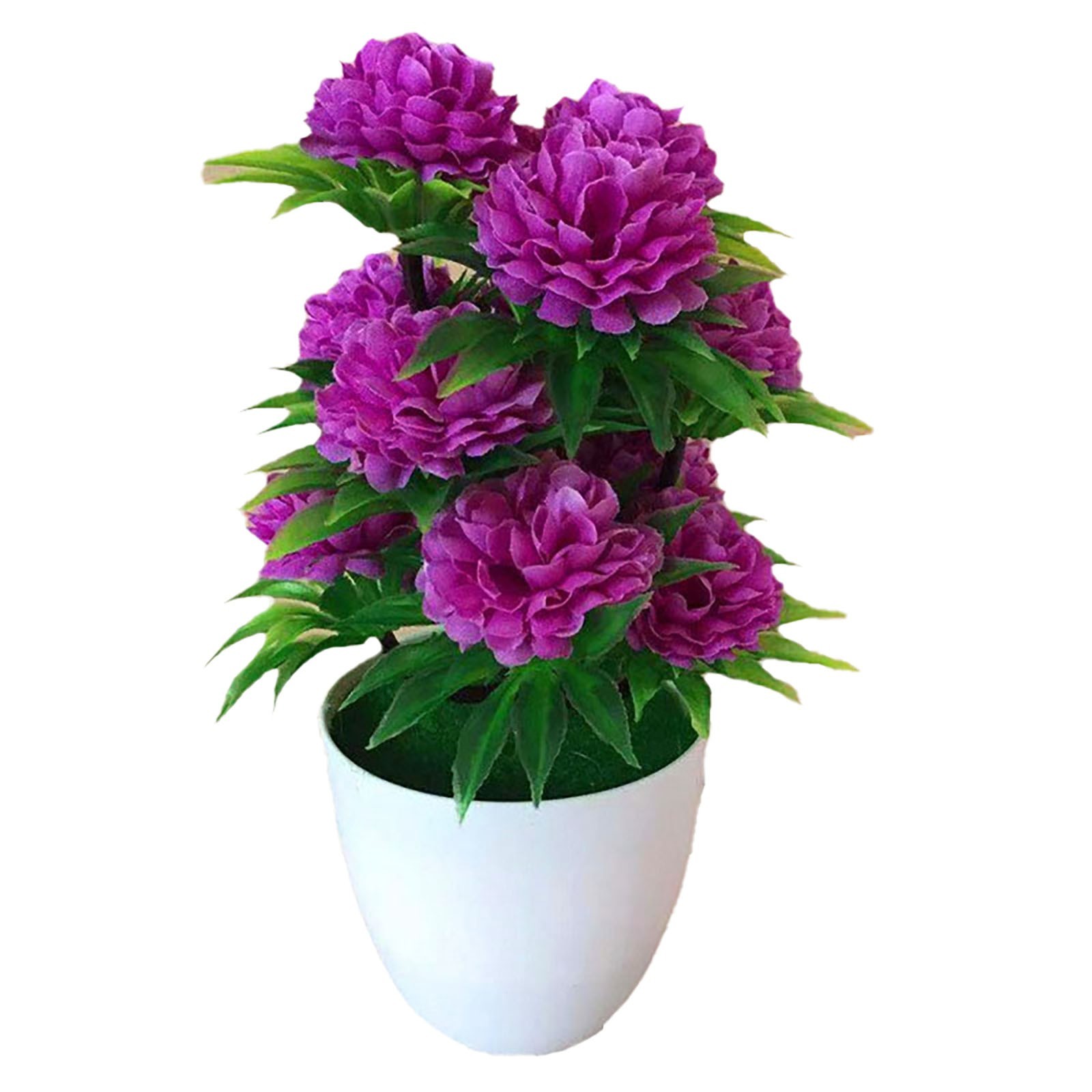 Stylish Artificial Bonsai 10*20cm Wedding Chrysanthemums Welcoming Display