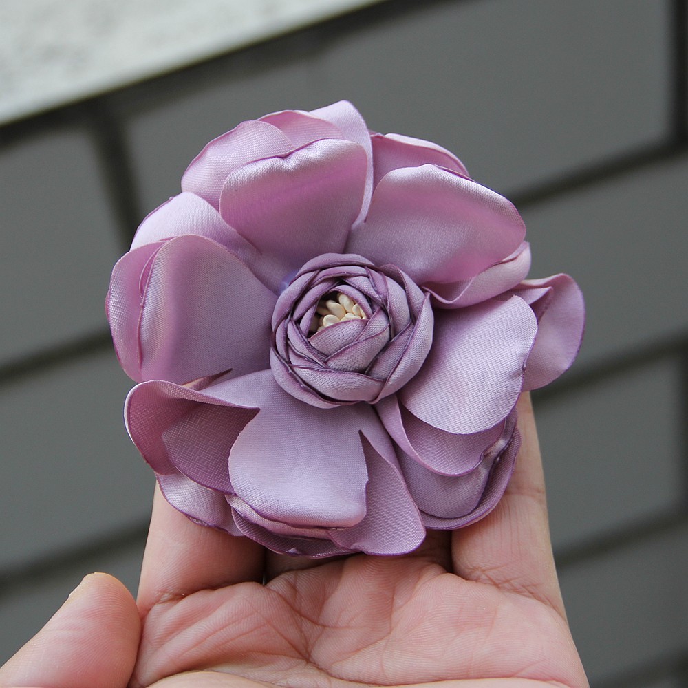 8.5cm High End Women’s with Great Temperament Peony Chest Flower Fashionable