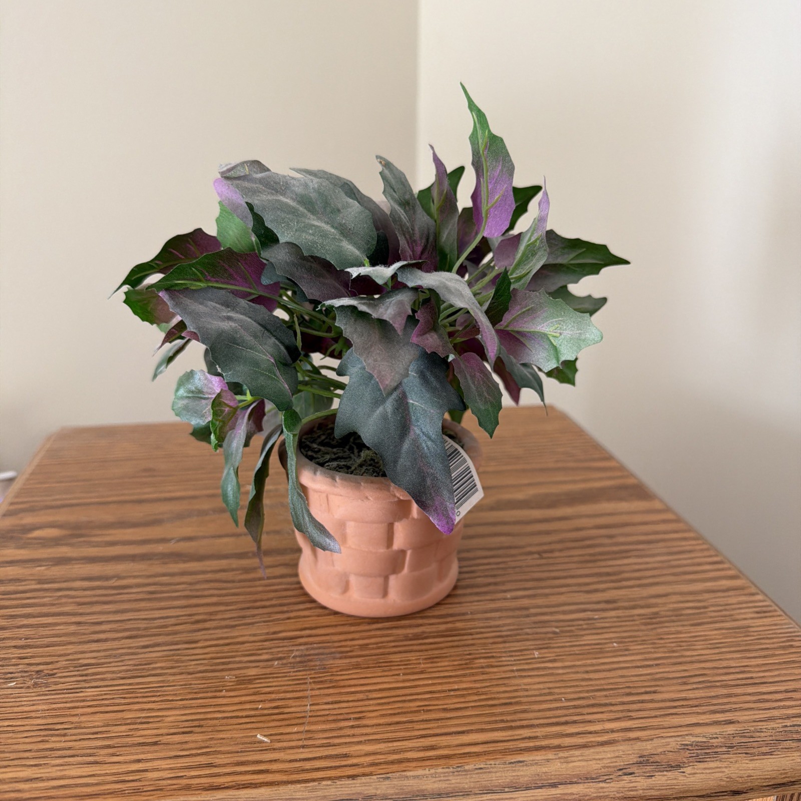 Nature’s Garden Artificial Flowers in Clay Basket