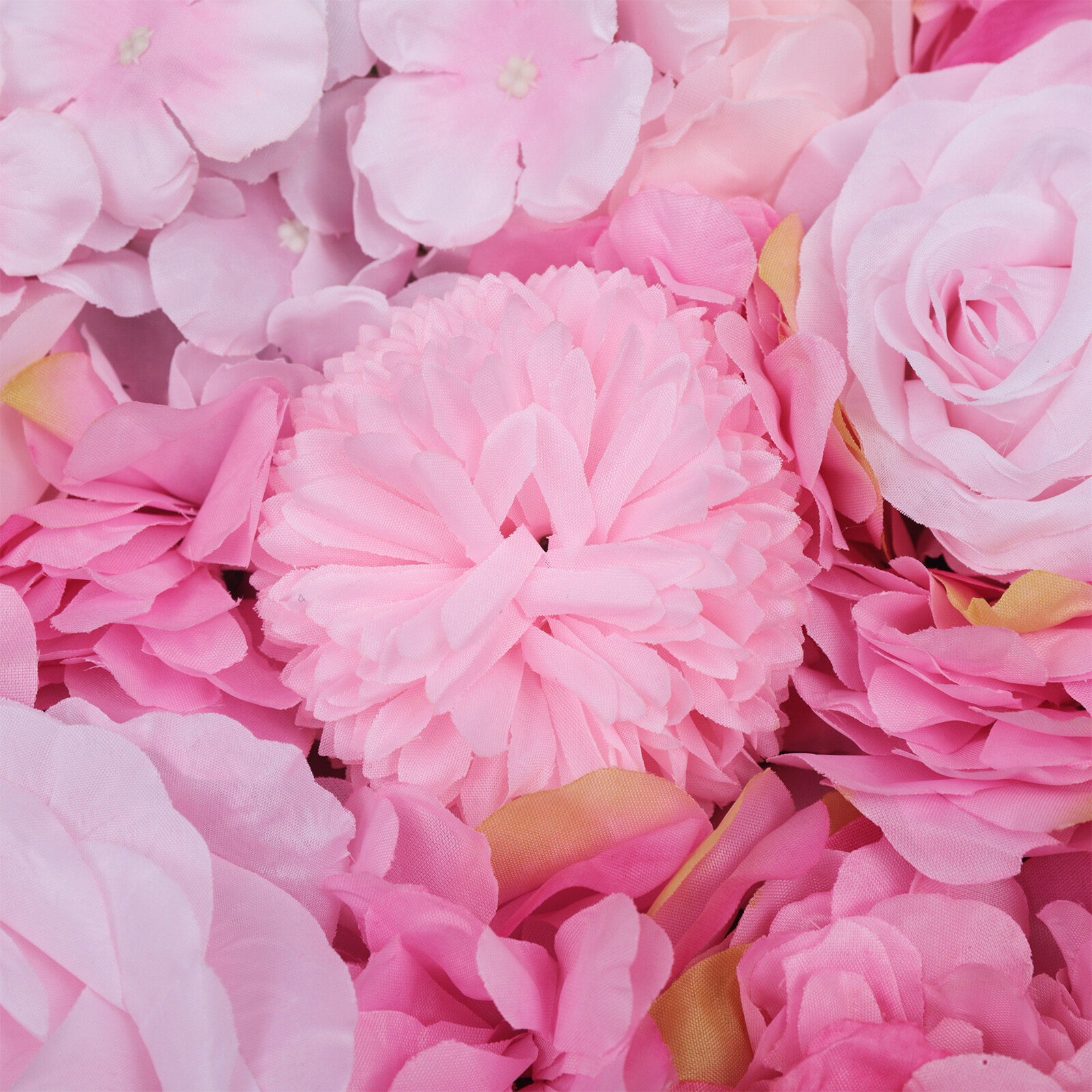 6X Artificial Silk Flower Wall Panel Wedding Party Floral Decor Venue Background