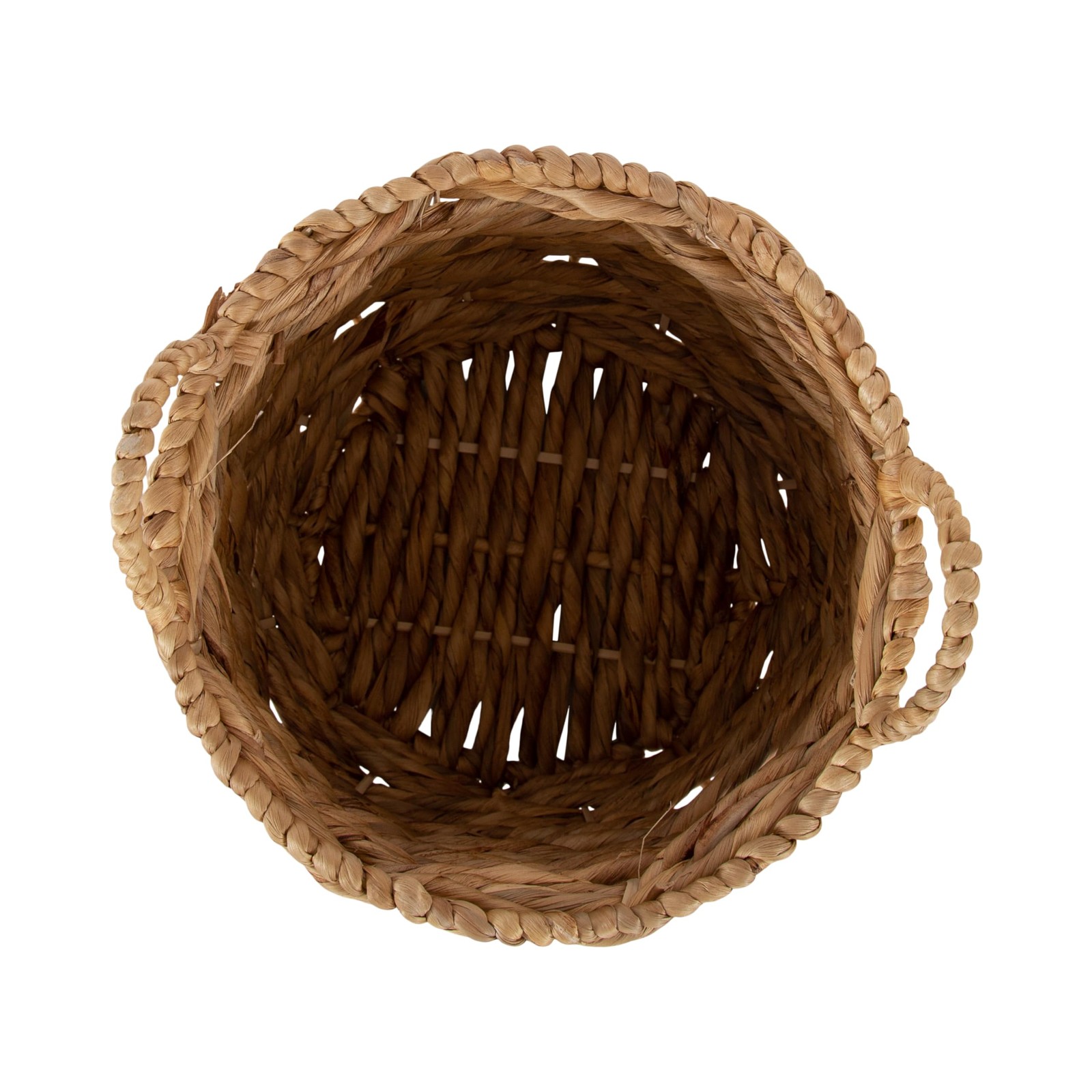 Oliveira Faux Olive Tree with Livia Woven Basket, 5 FT, Natural Water Hyacint…