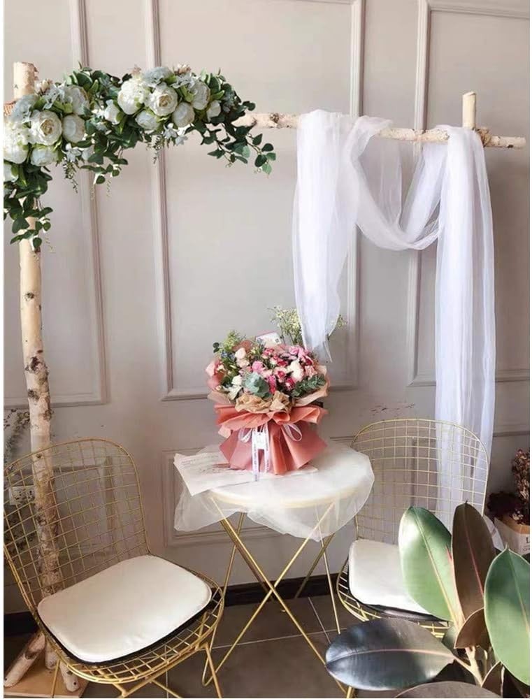 Wedding Arch Flowers, 30 Inch Rustic Artificial Floral Swag for Door Lintel, …