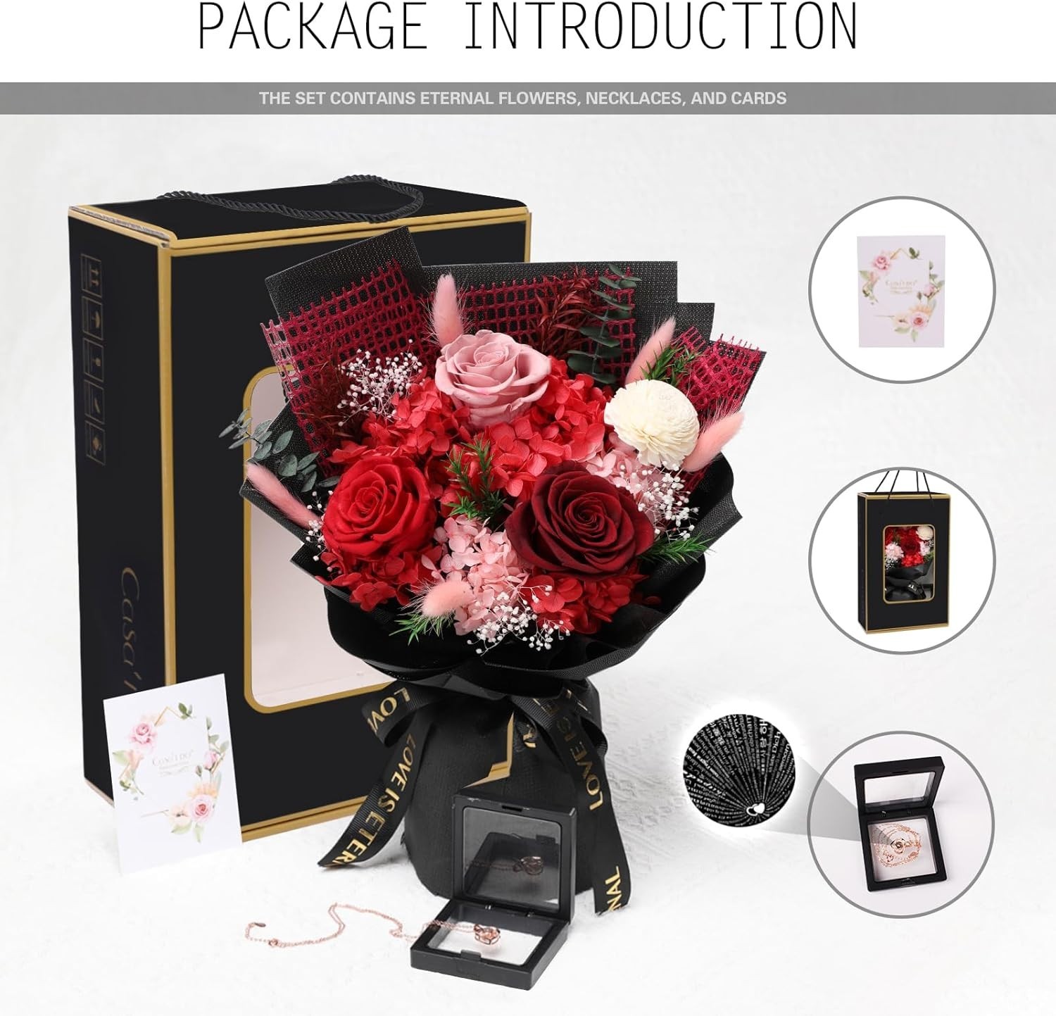 Flowers for Delivery Preserved Fresh Flower Bouquet Mothers Day Roses Gifts for