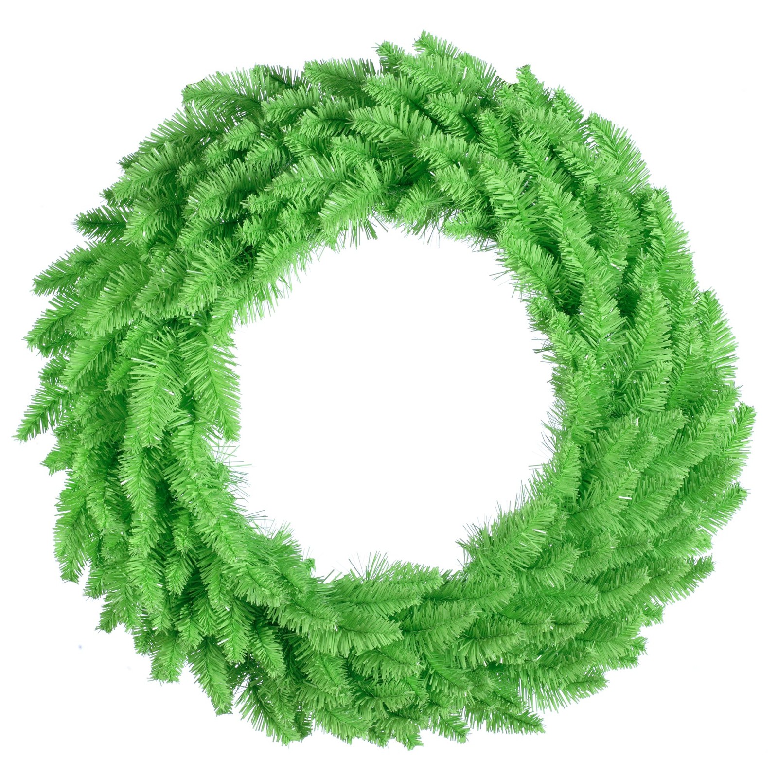 Vickerman 36″ Fir Dura-lit LED Artificial Christmas Wreath in Lime Green
