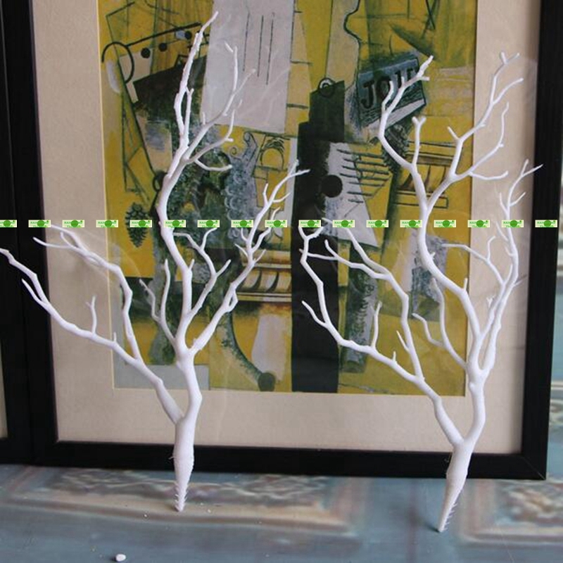 Manzanita 3pcs Artificial Dry Plant Tree Branch White Wedding Home Decor