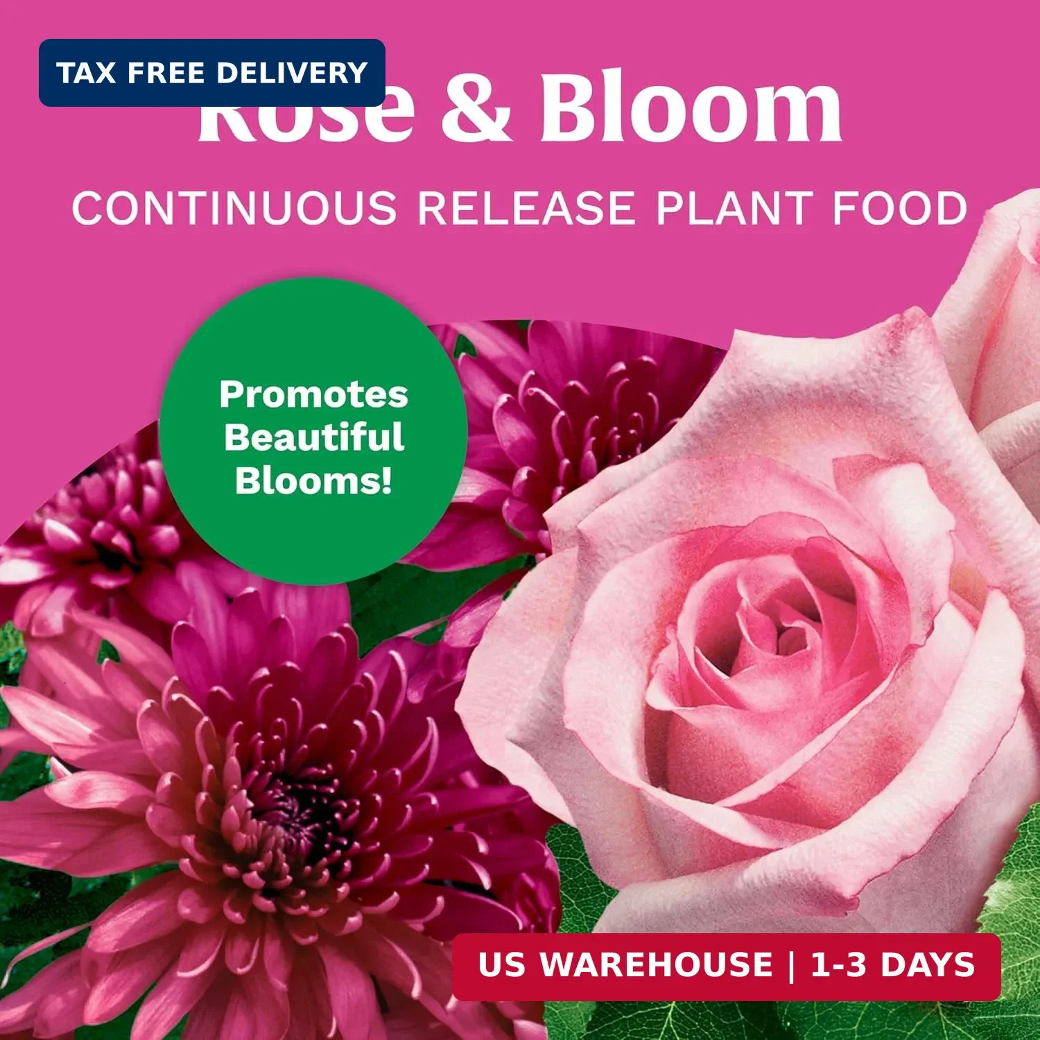 Scotts Rose & Bloom Continuous Release Plant Food, 3 lb