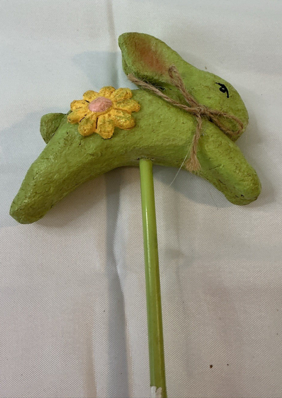 Easter Bunny Pick for Floral Art or Gifts – 15.5 Inch