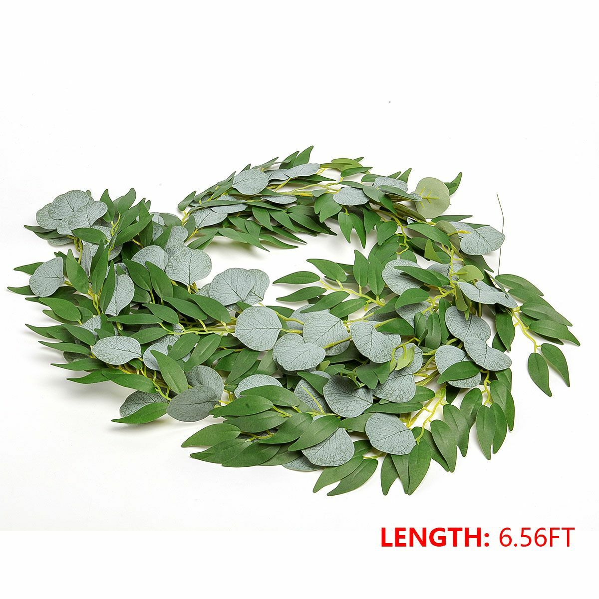 200cm Artificial Eucalyptus Leaves Garland Vine Wedding Greenery Home Wall Decor