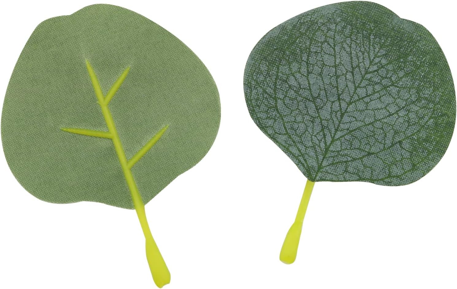 100PCS Artificial Eucalyptus Leaves for DIY Decorations and Floral Arrangements