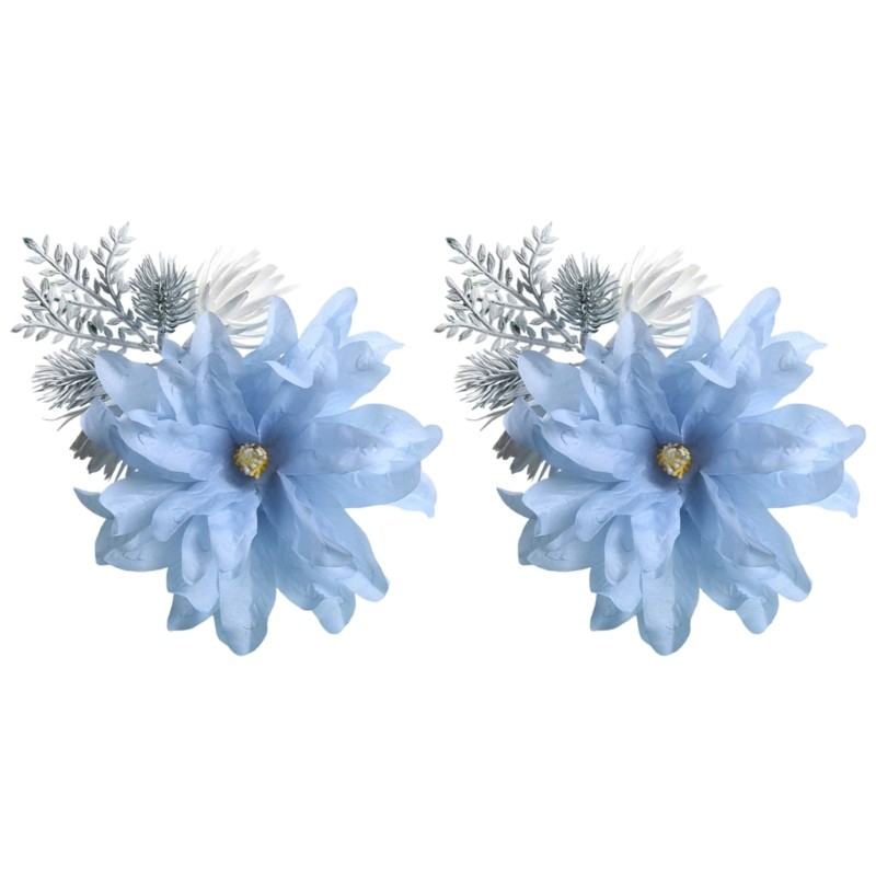 Elegant Silk Flower Arrangement Photography Window Curtain Decoration