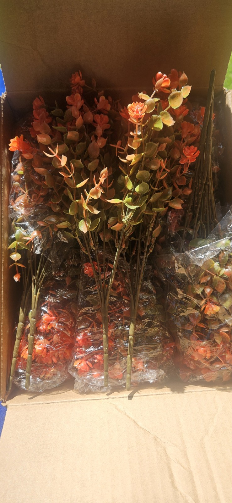 12 Bundle Fall Outdoor Artifical Flowers