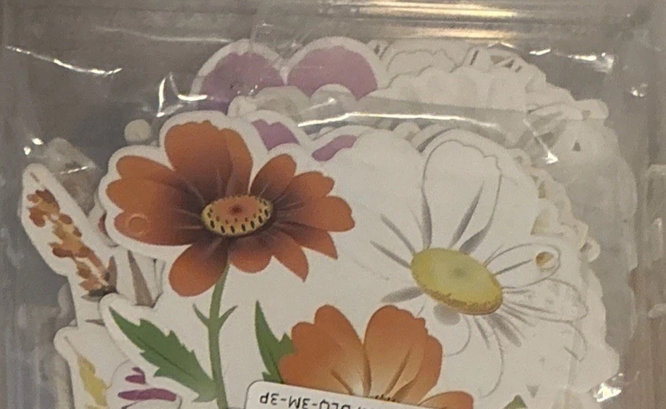 24pc Hanging Floral Flower Pieces Ceiling/wall Garland , New , #59