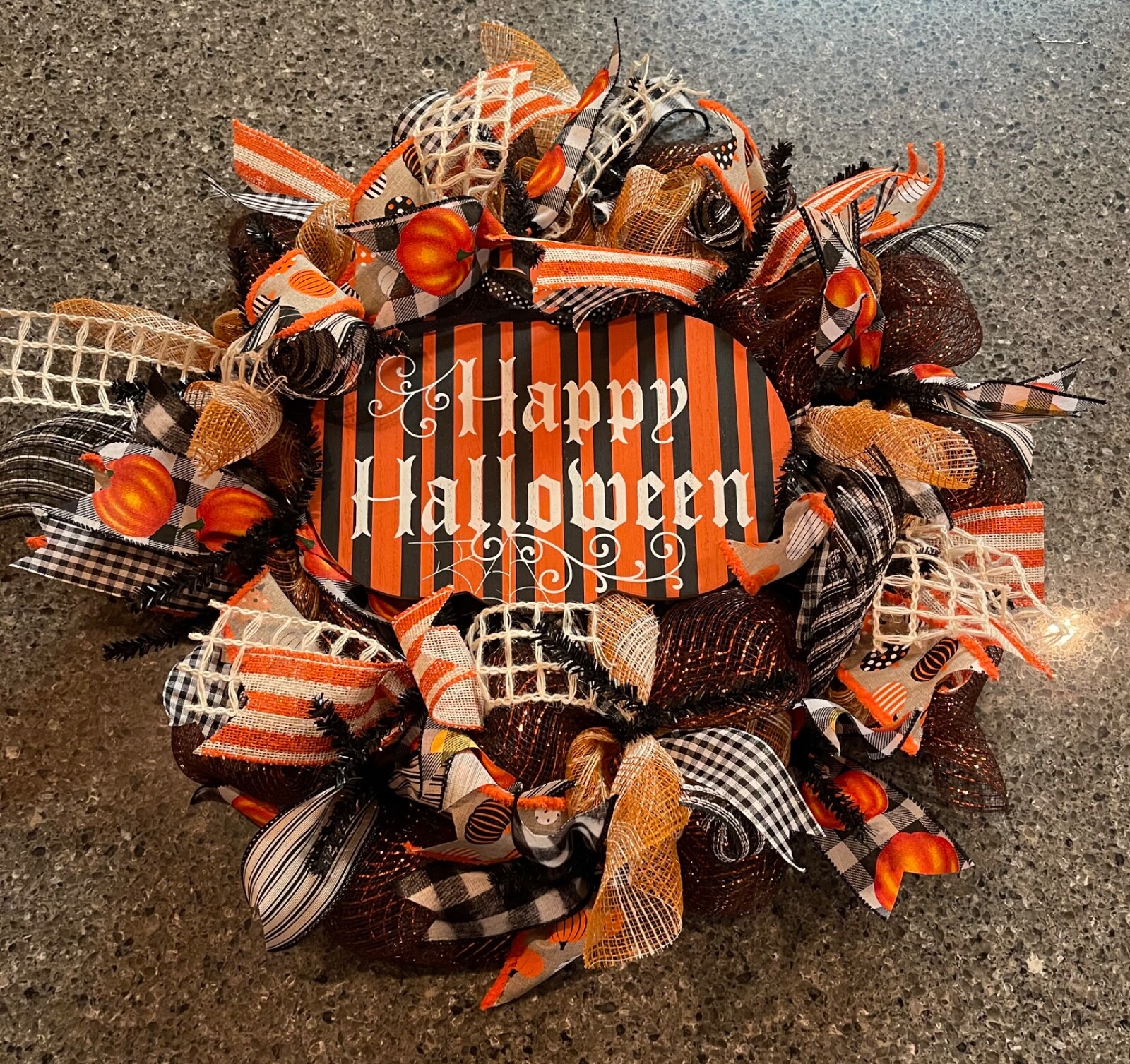 24” hanging wreaths for door – Fall, Back To School, Halloween, Christmas, etc.