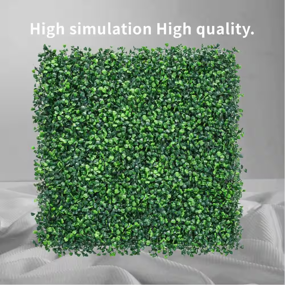 12 Packs 20 X 20 X 1.78 Inch Grass Wall Panels Artificial Boxwood Hedge Greenery