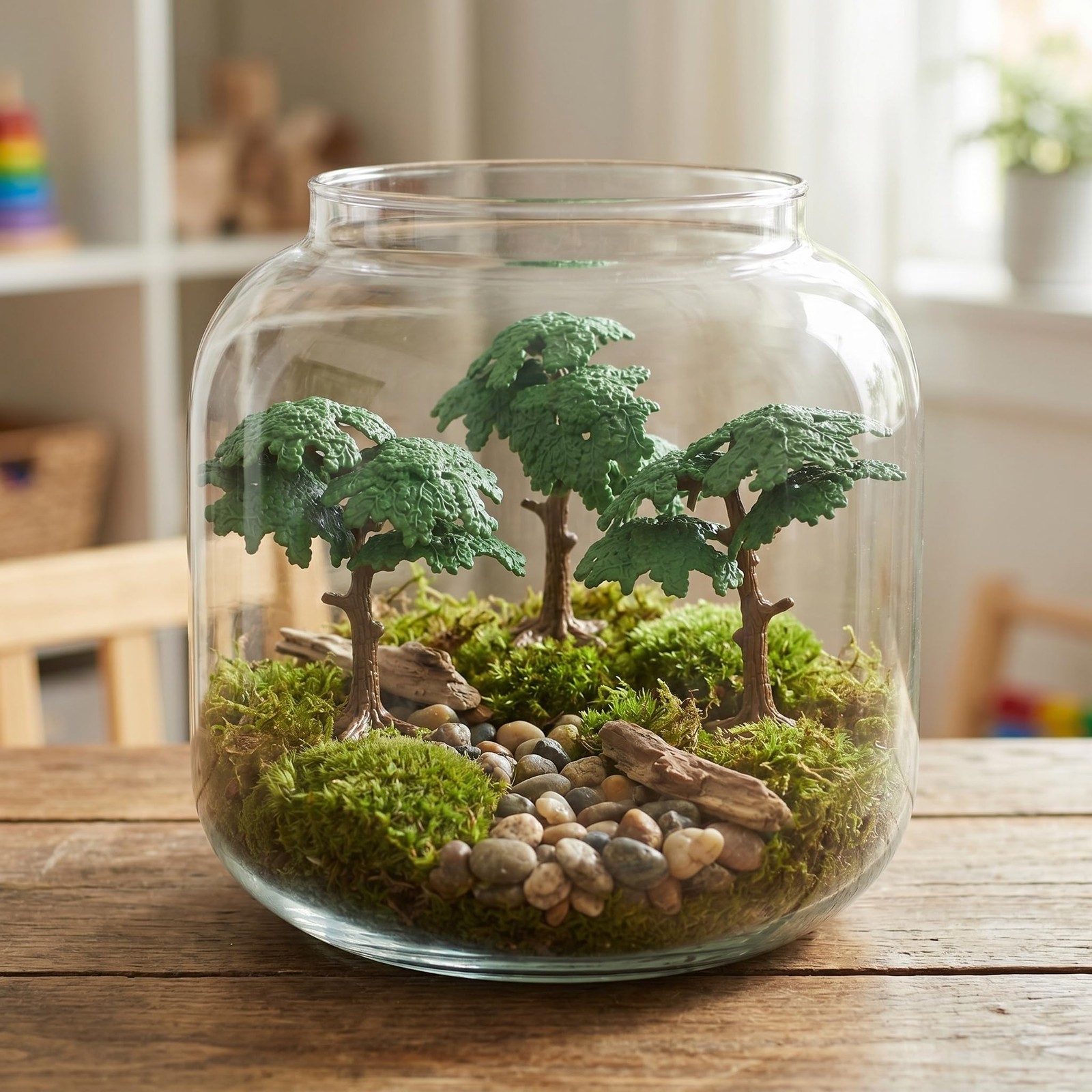 3Pcs Fake Trees Model Cypress Miniature Artificial Tree Train Miniature Scene…