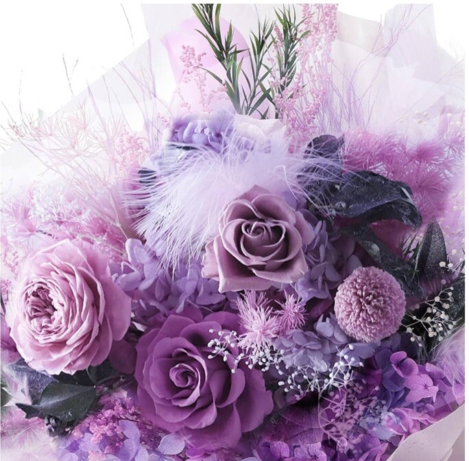 Preserved Roses Bouquets, Forever Flowers,Birthday Gifts for Women Mom Girlfr…