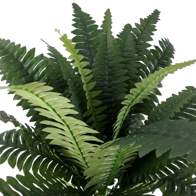 21 Inch Artificial Fern Bush Indoor Decoration Faux Plant Greenery Home Office