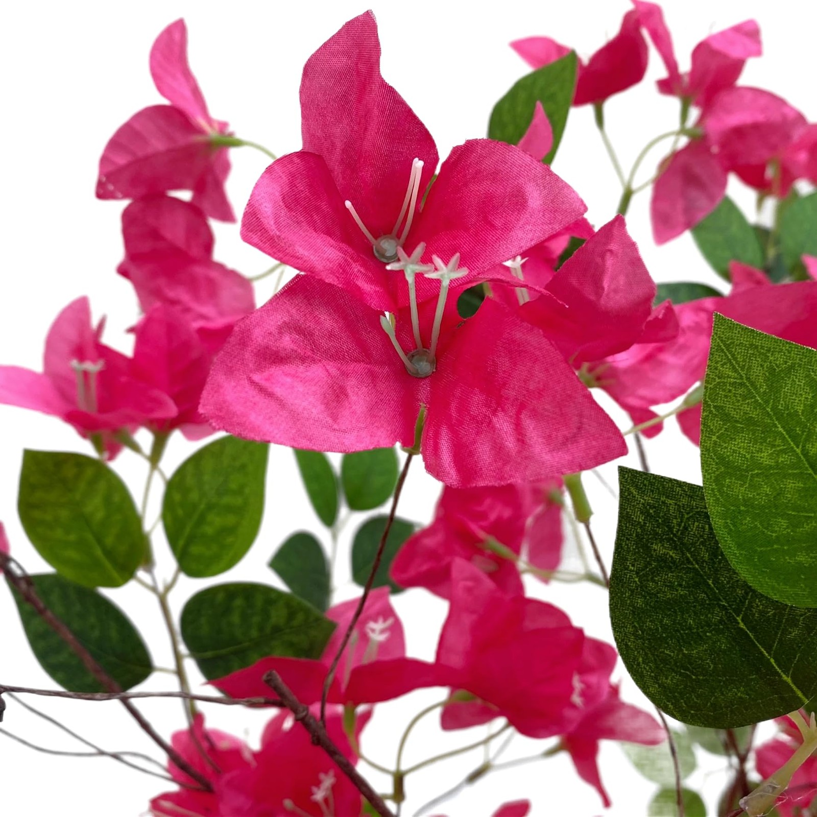Pack Of 4 Long Artificial Bougainvillea Flower Stems 45 Silk Bougainvillea Plan
