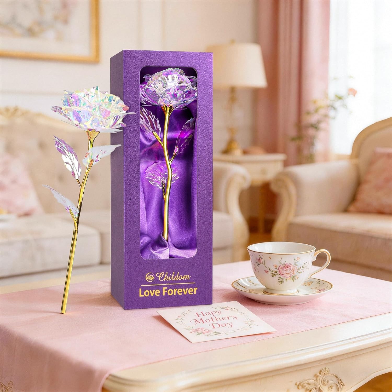 Elegant Everlasting Rose in Gift Box – Perfect for Mother’s Day and Beyond