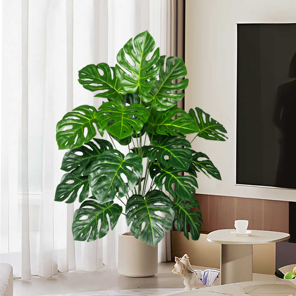 70–100cm Artificial Monstera Tree – Tropical Decor for Home/Office