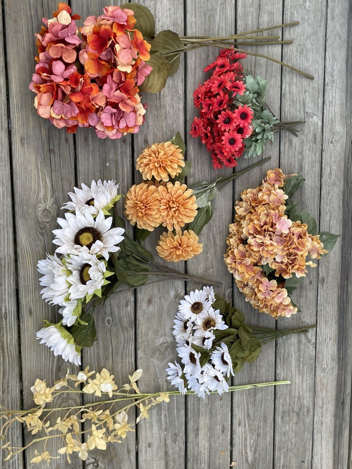 21 Stems of Ashland Autumn Wedding Florals Variety of Warm Fall Colors