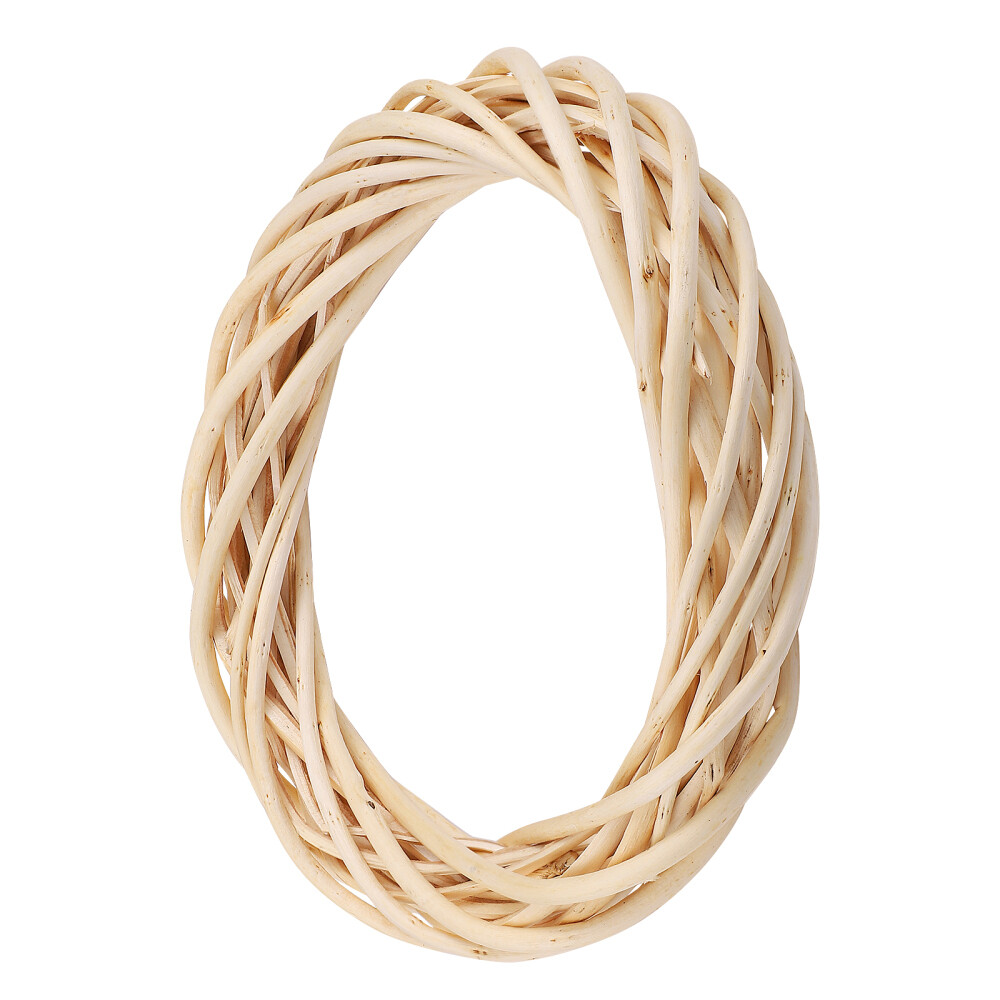 Crafts Rattan Wreath Circular Garland Christmas Decoration for Party Banquet