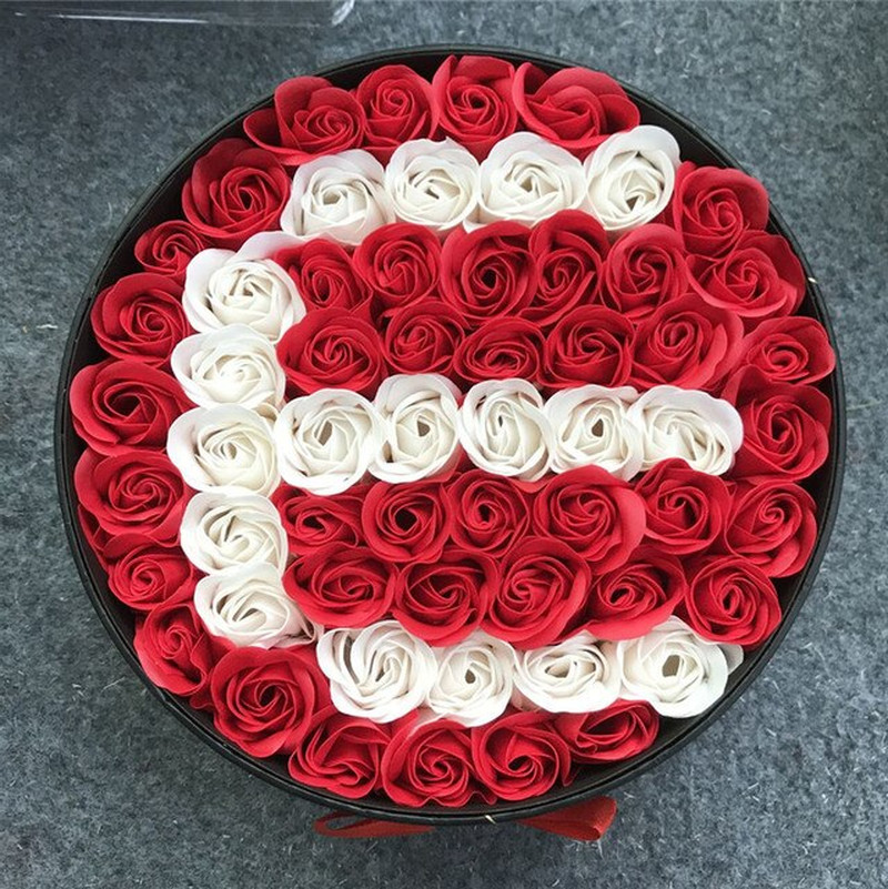 Custom Letter Number Soap Flowers + Gift Box – Perfect for All Occasions