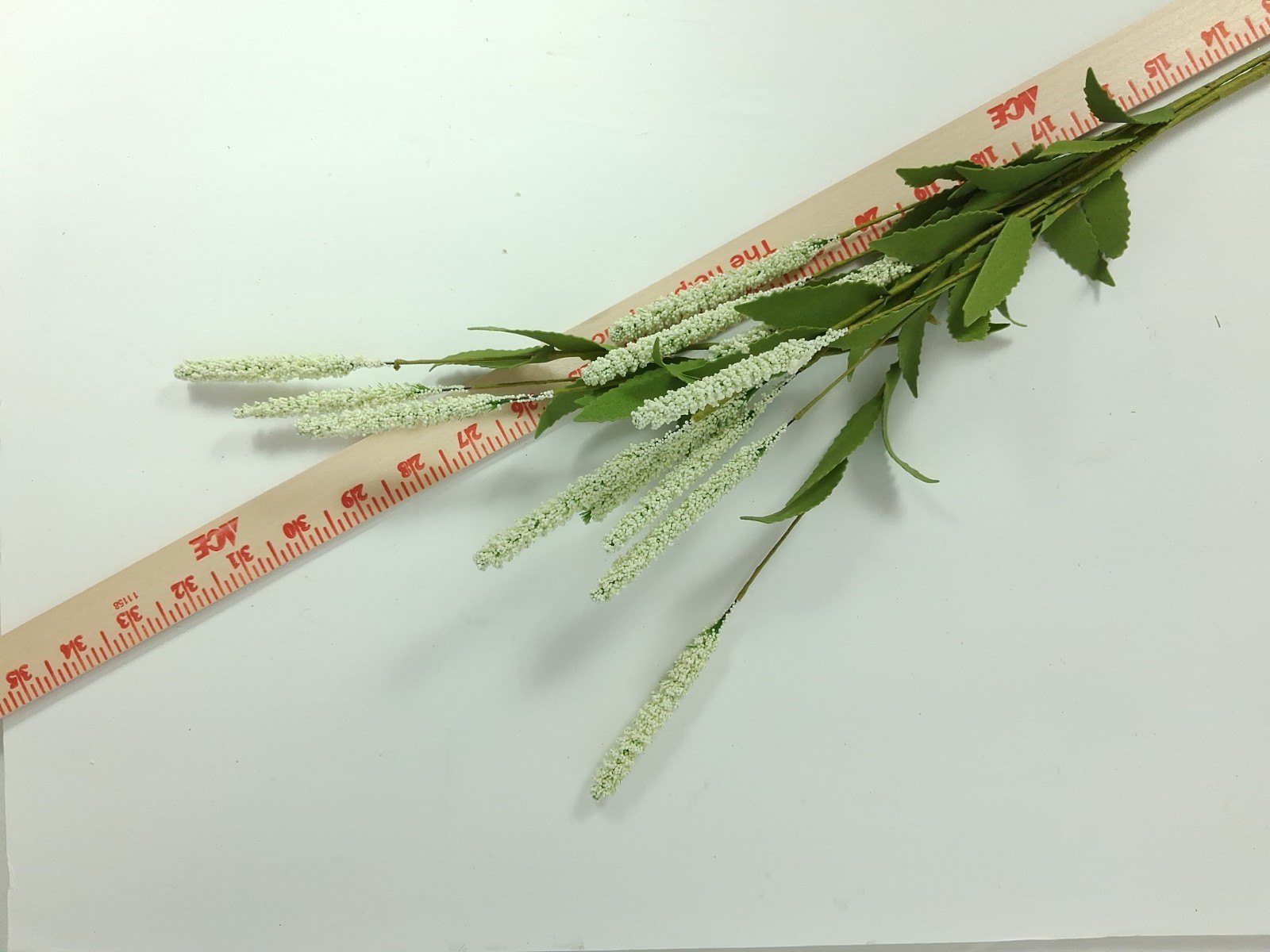 Artificial Mustard Yellow Floral Stem Lot 9 Stems Faux Flowers 12-32″