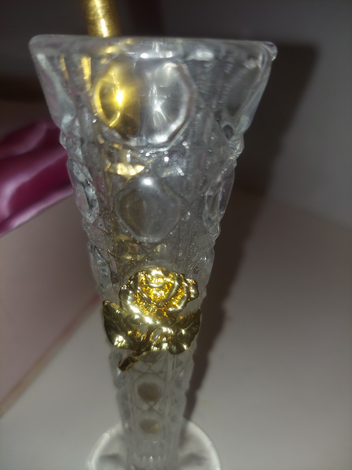 50th Anniversary Forever Rose 24k Finish. Preserved Rose.