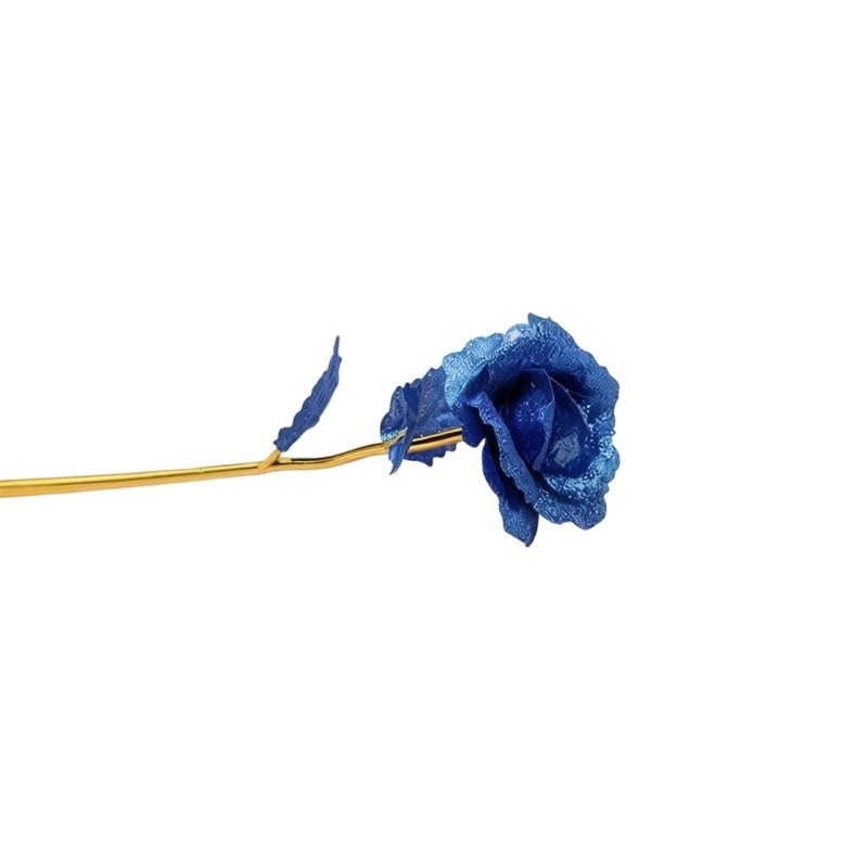 Luxurious Gold Artificial Roses Eternal Flower Perfect For Romance Occasion