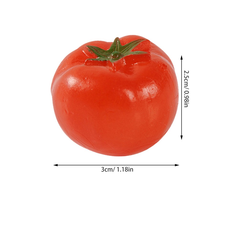 9 PCS Vegetable Model Props Artificial Fruit for Display Mini Cherry Tomato