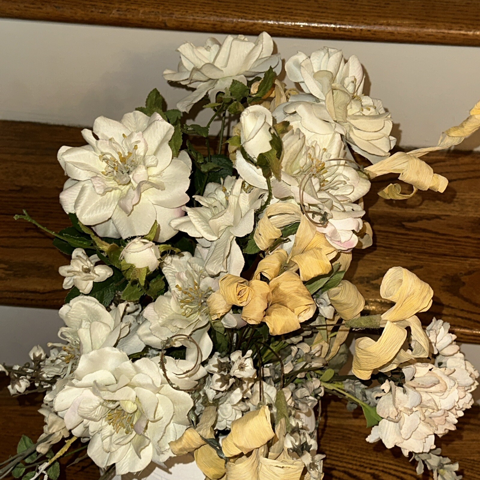 Camilla Rose Neutral Flower Stem Picks Arrangement Vase NOT Included ❤️Hang3