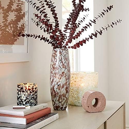 Faux Eucalyptus Stems 30″ Long Artificial Greenery Stems Fake Eucalyptus Deco…