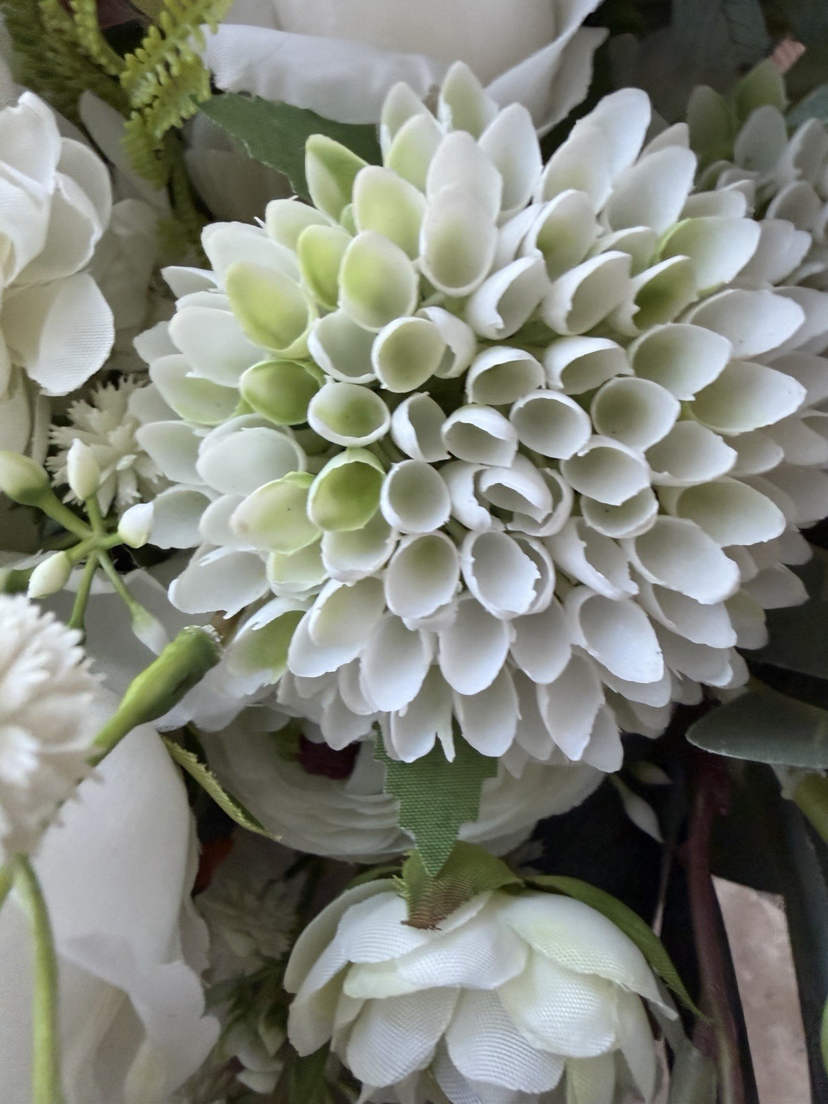 *NEW* DECOVASSE Real-Touch Faux Flower Arrangement w/Roses & Daisies! Retail $89