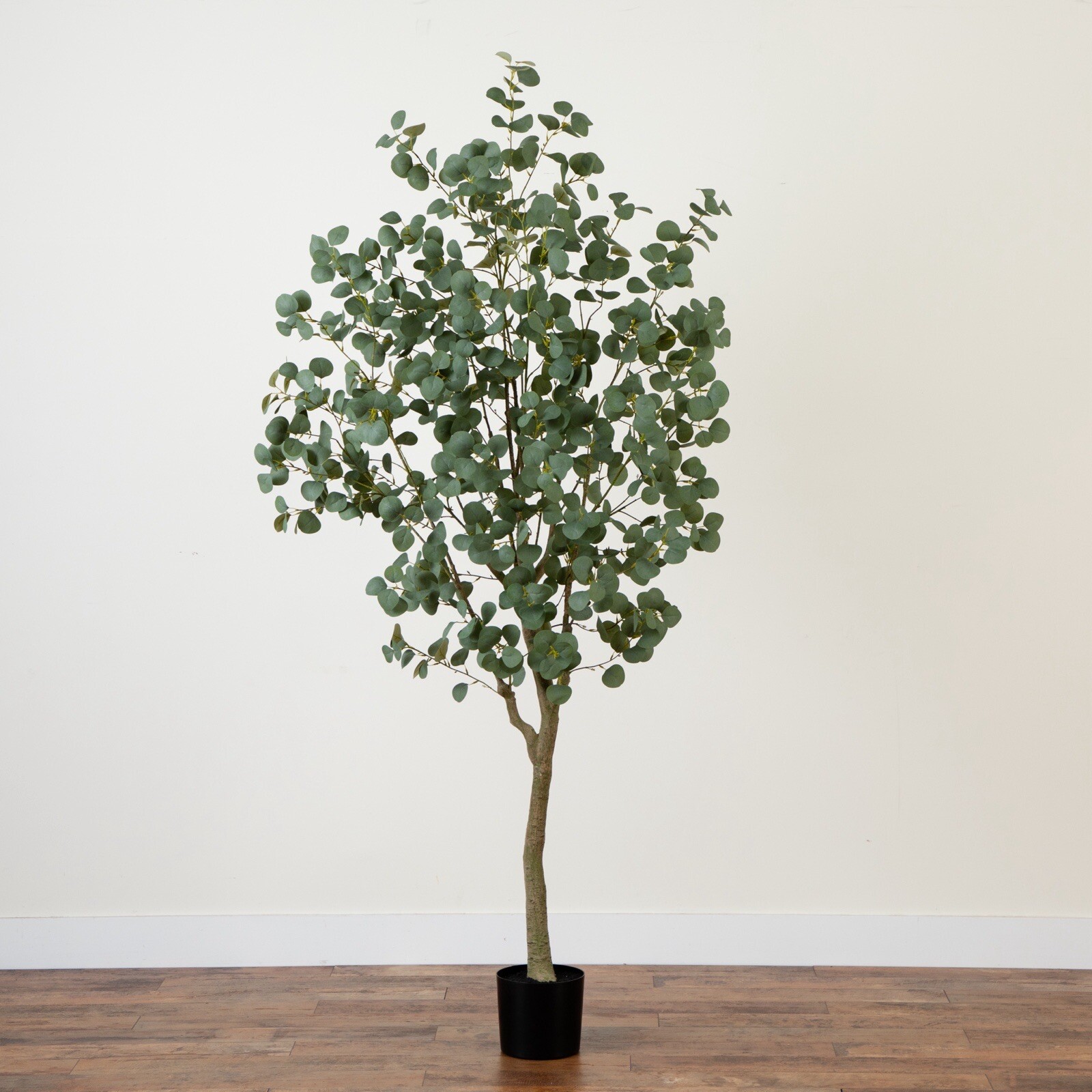 7’ Greco Artificial Eucalyptus Tree Home Decor. Retail $329