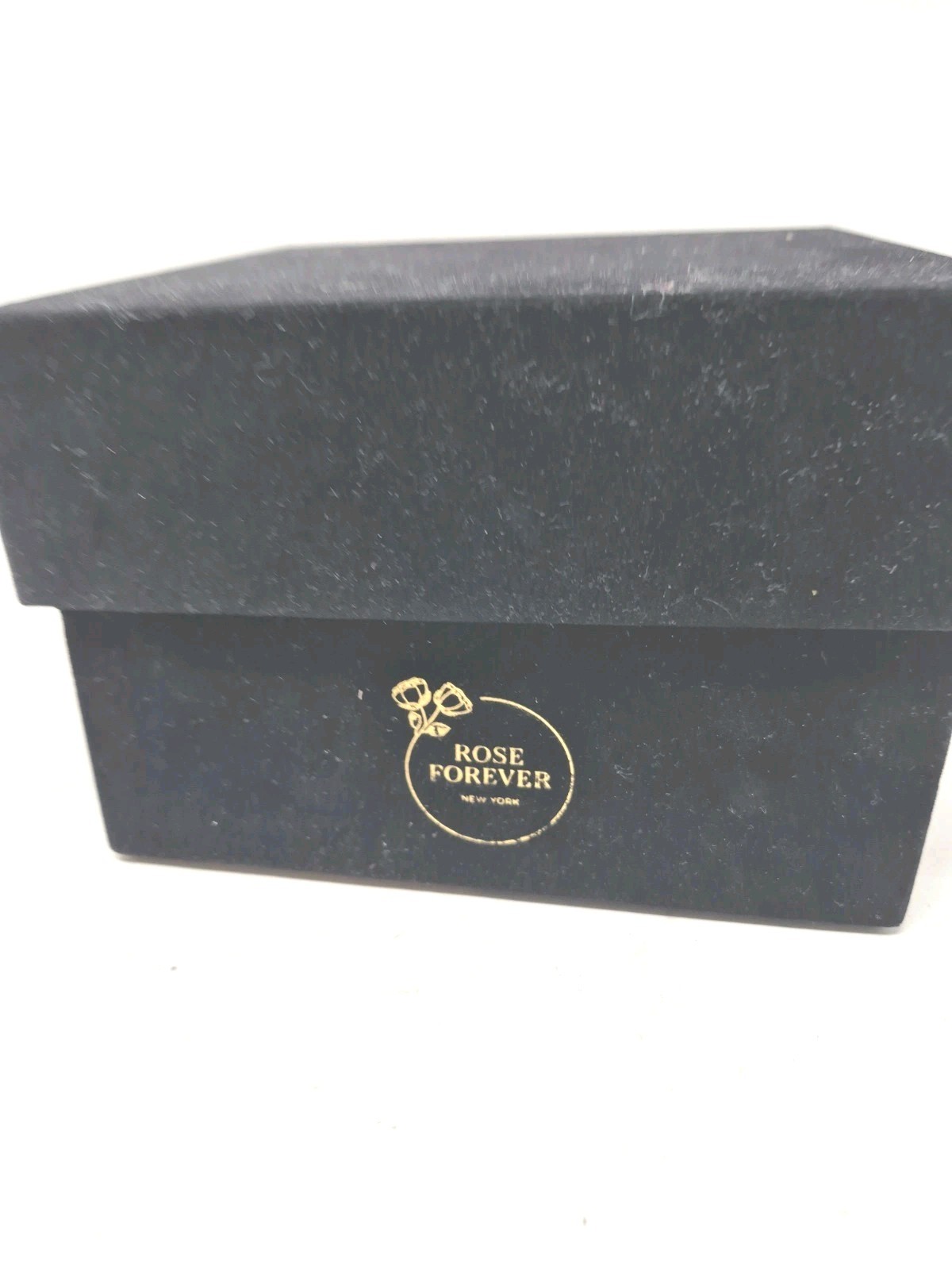 Rose Forever New York – Real Preserved 9 Pink Roses Black Square Velvet Box