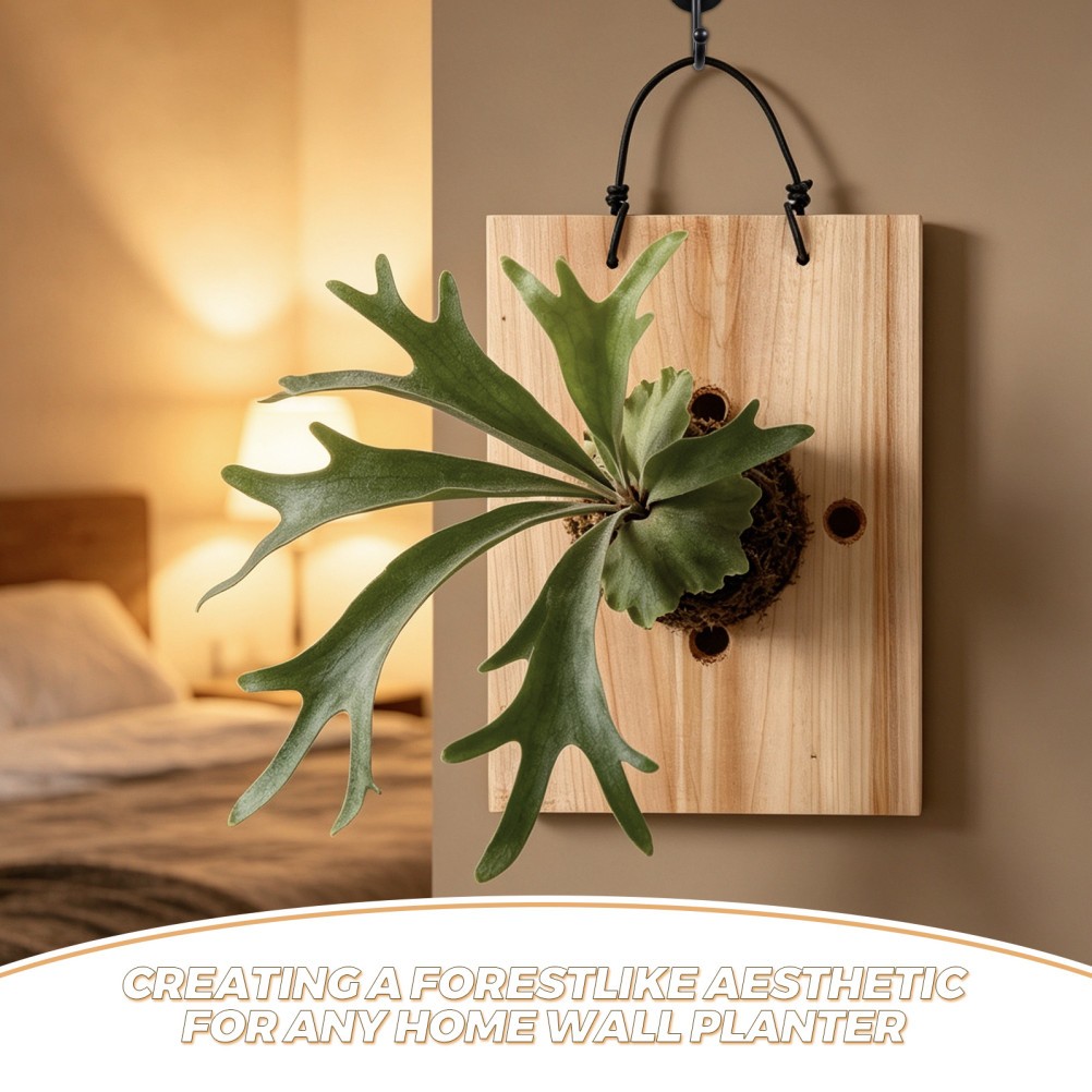 Fern Mounting Board, Wall Planter, Hanging Planter, Board for Vertical Plant
