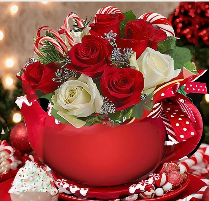 Forever Flowers, Preserved Soap Floral Arrangements / Bouquets, NEW IN GIFT BOX