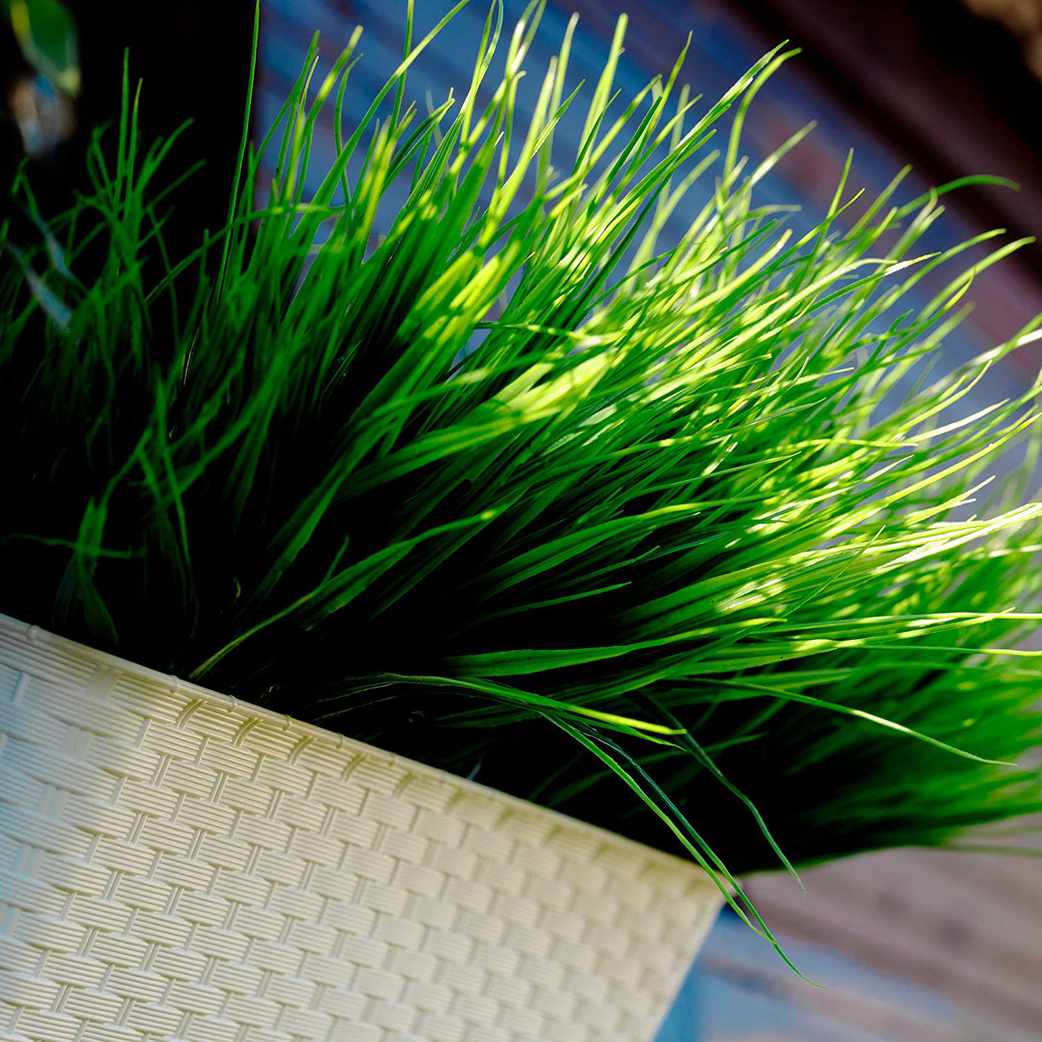 Artificial Wheat Fake Tall Grass 10 Bundles Outdoor Plants Greenery Flowers UV